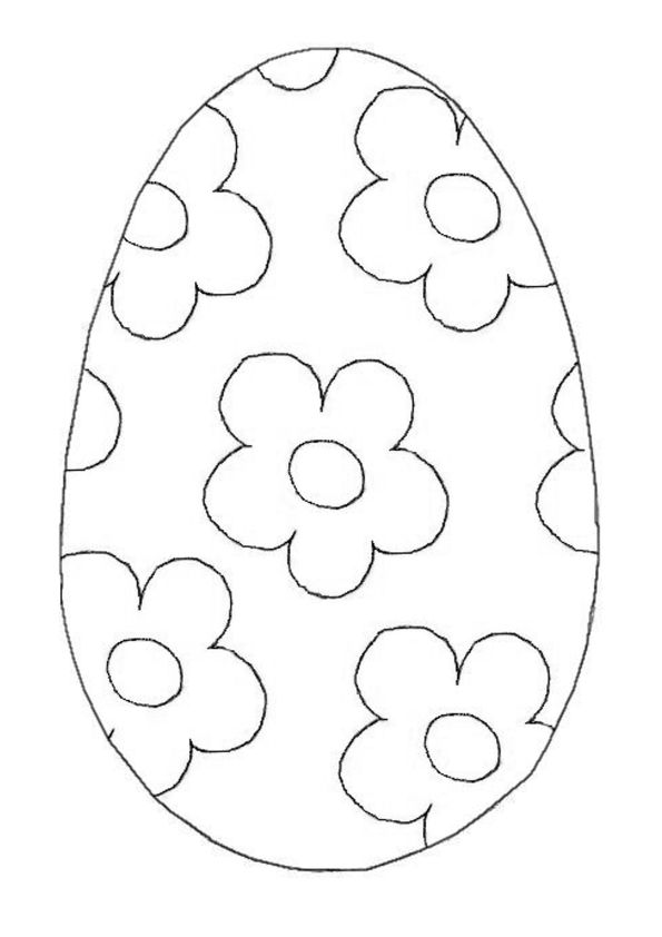 hímes tojás rajz