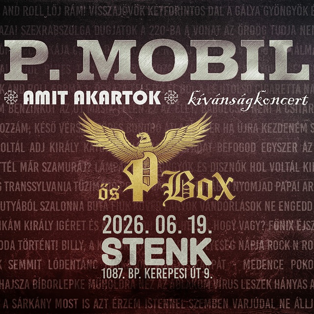 P. Mobil a STENK-ben P. Mobil a STENK-ben