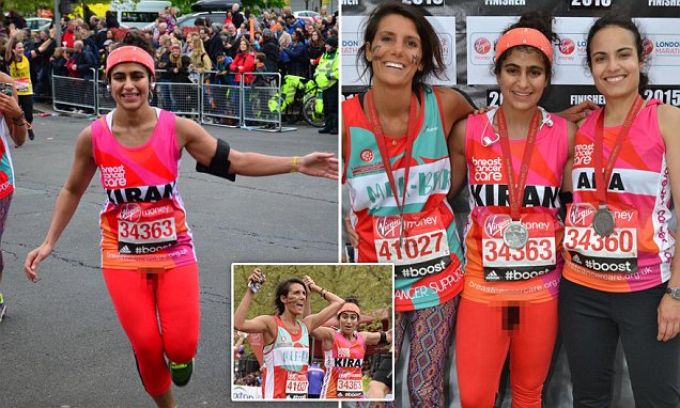 Marathont futott le tampon nélkül, hogy felhívja a figyelmet valami fontosra Marathont futott le tampon nélkül, hogy felhívja a figyelmet valami fontosra