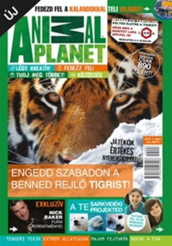 Életre kelnek az állatok az Animal Planet címlapján 