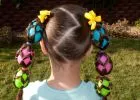 Húsvéti hajviselet lányoknak