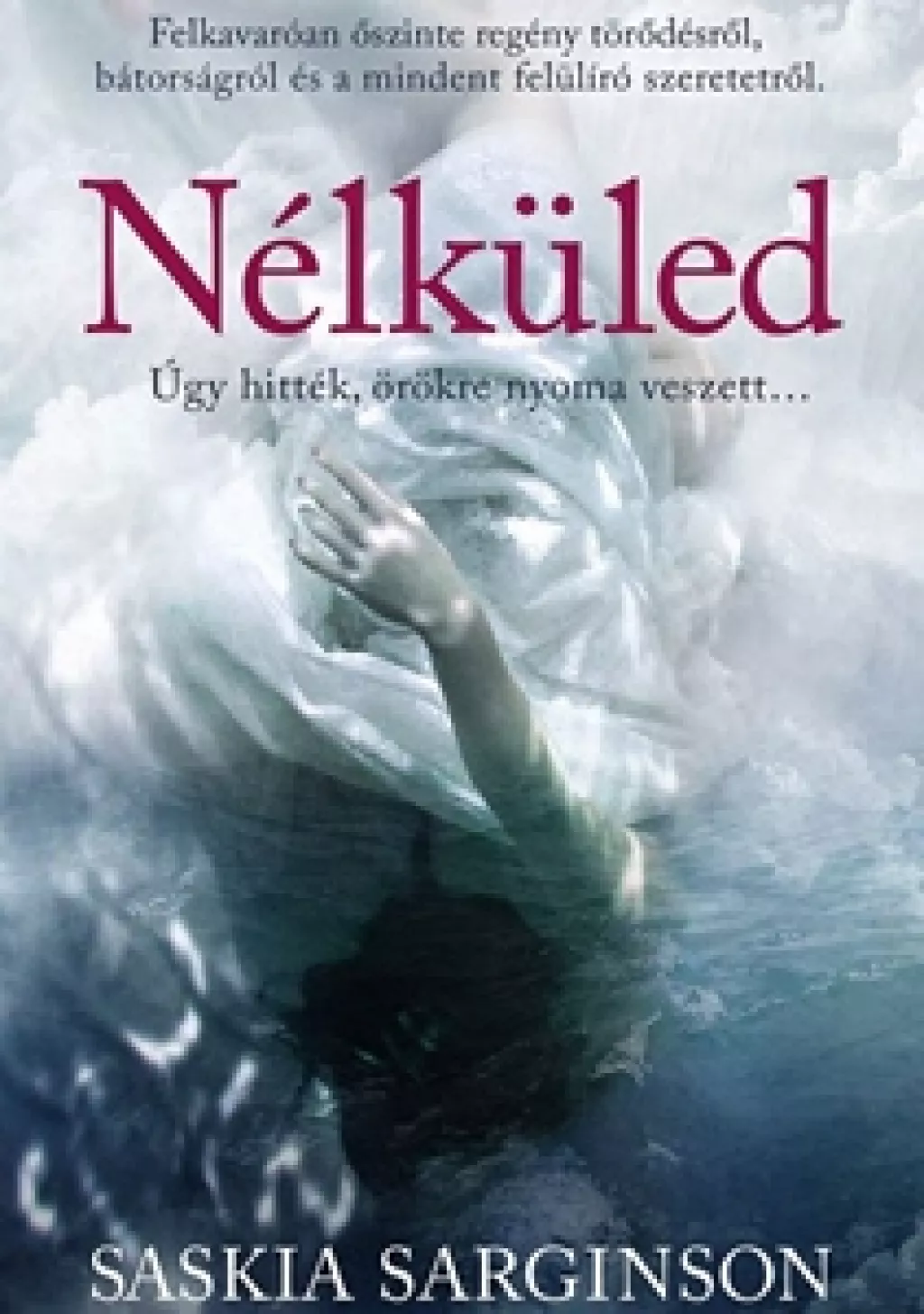 Saskia Sarginson: Nélküled könyvborító Saskia Sarginson: Nélküled