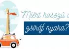 Miért hosszú a zsiráf nyaka?