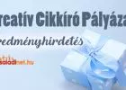 Kreatív cikkíró pályázat - EREDMÉNYHIRDETÉS