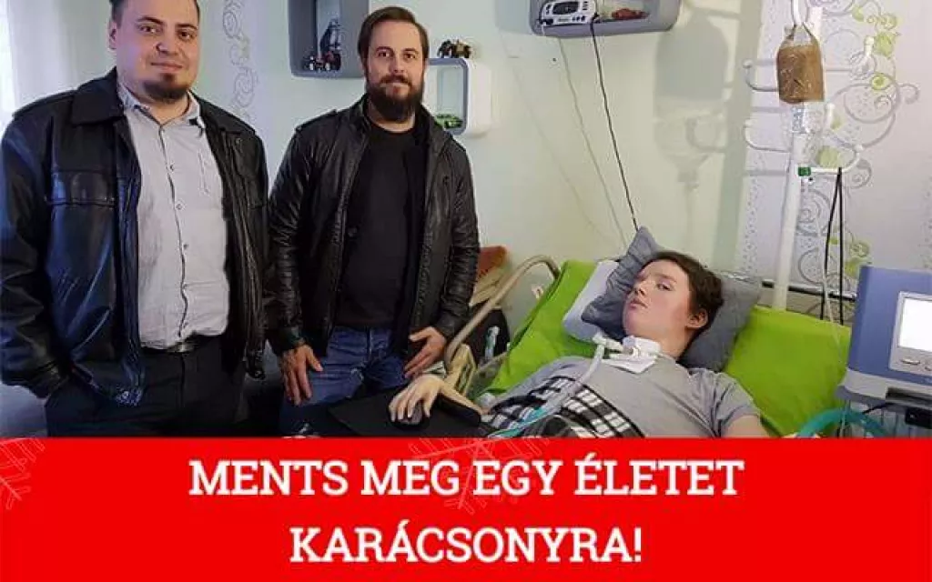 Csorba Dávid karácsonyi jótékonykodás