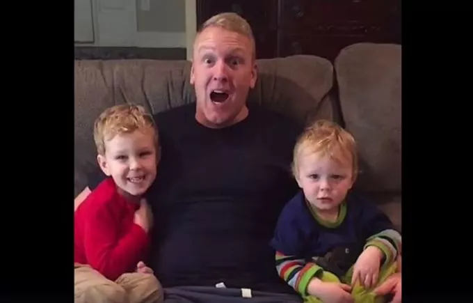 "Apa leszel!" - Így reagálnak a férfiak a nagy hírre (videó)