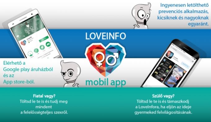 LoveInfo mobilalkalmazás (nem csak) kamaszoknak LoveInfo mobilalkalmazás (nem csak) kamaszoknak