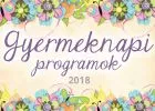 Gyermeknapi programok 2018