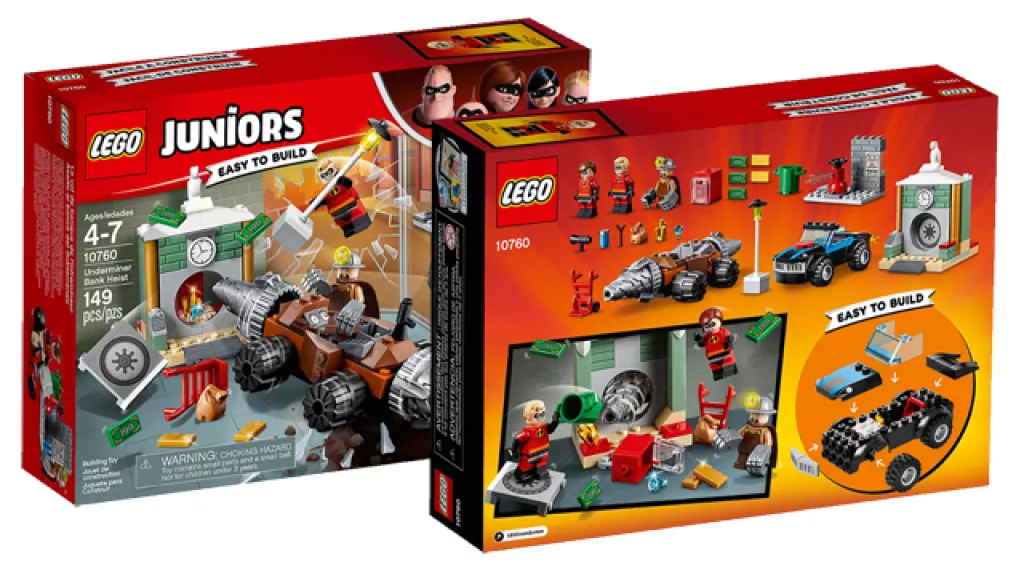 LEGO® Juniors Aláásós bankrablás