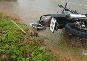 Szarvassal ütközött a motoros, a férfi meghalt