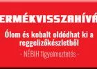 Veszélyes gyermek reggelizőkészlet: ólom és kobalt oldódhat ki belőle!