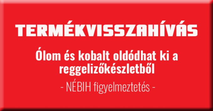Veszélyes gyermek reggelizőkészlet: ólom és kobalt oldódhat ki belőle! Veszélyes gyermek reggelizőkészlet: ólom és kobalt oldódhat ki belőle!