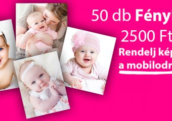 Igazi fényképek rendelése mobilról az XXLFoto.hu-n!