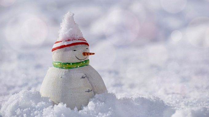 Tavaszi hóember Tavaszi hóember