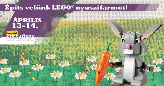 Építs LEGO(R) nyuszifarmot! - készülj a húsvétra!