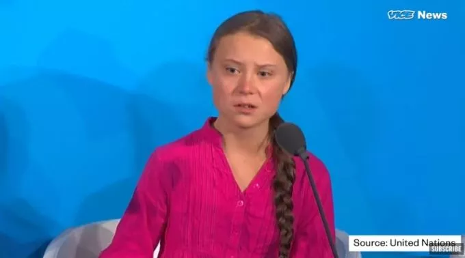 "Az üres szavaitokkal elloptátok az álmaimat és a gyerekkoromat!" - indulatos beszédet mondott a 16 éves Greta Thunberg