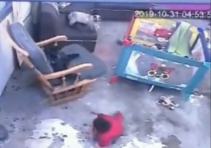 Macska akadályozta meg, hogy a baba lezuhanjon a lépcsőn (videó!) Macska akadályozta meg, hogy a baba lezuhanjon a lépcsőn (videó!)
