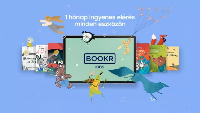 Ingyenes interaktív hangoskönyvek felolvasással a BOOKR Kids és a Samsung együttműködésében