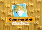Süni - kreatív ötletek száraztésztából