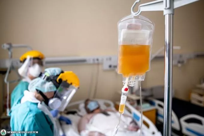 Lekerült a lélegeztetőgépről a Covid-19 beteg a vérplazmaterápiának köszönhetően a Semmelweis Egyetemen