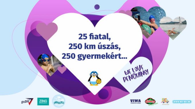 Újra jótékony célért úsznak a Kis-Pingvinek! Újra jótékony célért úsznak a Kis-Pingvinek!