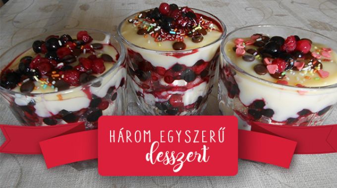 3 egyszerű és finom desszert, amit apa is el tud készíteni a kicsikkel Anyák napjára 3 egyszerű és finom desszert, amit apa is el tud készíteni a kicsikkel Anyák napjára