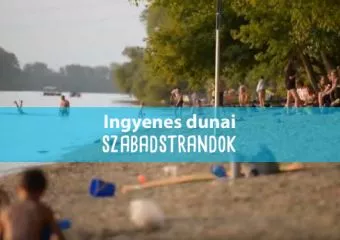 A Dunában fürdeni nem csak szabad, érdemes is - a legszebb ingyenes strandok Budapest környékén