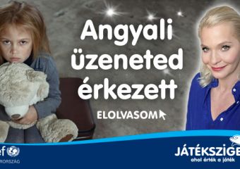 Megérkeztek az Unicef angyalai a Játékszigetbe! Gyere és nézz körül!