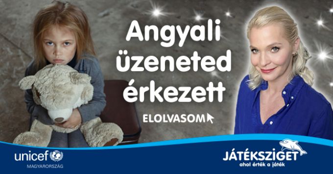 Megérkeztek az Unicef angyalai a Játékszigetbe! Gyere és nézz körül! Megérkeztek az Unicef angyalai a Játékszigetbe! Gyere és nézz körül!