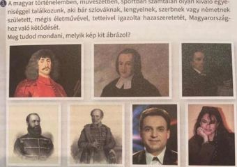 Bem József, Mága Zoltán és Papadimitriu Athina egy feladatban a hatodikos etika könyvben