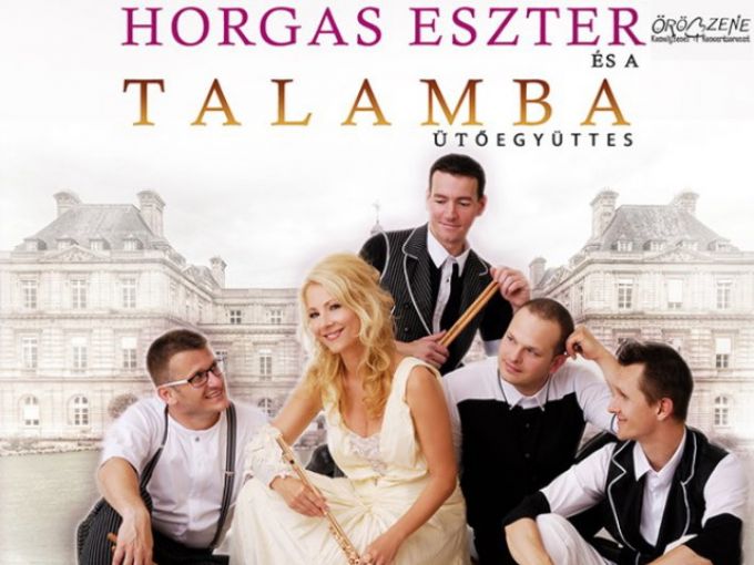 Francia szerelem - Horgas Eszter és a Talamba Ütőegyüttes koncertje Francia szerelem - Horgas Eszter és a Talamba Ütőegyüttes koncertje