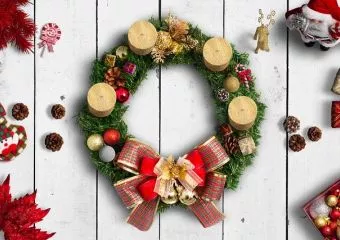 Adventi koszorú készítés házilag, és képek, amikből inspirálódhatsz