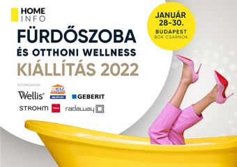 Gazdag programkínálat a Fürdőszoba és Otthoni Wellness Kiállításon (2022. január 28-29-30. BOK csarnok)