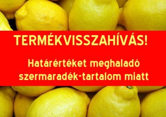 Ha ilyen citromot vettél, ne fogyaszd el!