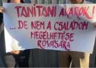 Most zajlik Miskolcon a tüntetés: ez lett a félórás élőláncból