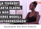 Apja tevékért akarta eladni, ma már sikeres modell Magyarországon - Podcast beszélgetés