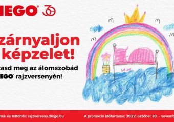 Rajzpályázatot hirdetett óvodáknak a 30 éves DIEGO, összesen 9 millió forint értékű nyereménnyel