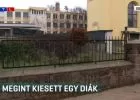 Kizuhant egy 13 éves diák egy egri iskola ablakából