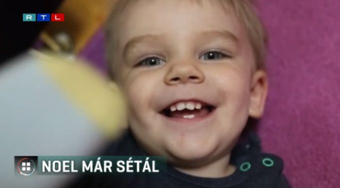 Sosem felejtem el, ahogy azt kiabálta: "Tudok menni!" - Lábra állt az SMA-s Noel Sosem felejtem el, ahogy azt kiabálta: "Tudok menni!" - Lábra állt az SMA-s Noel