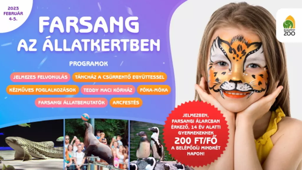 Farsang az Állatkertben