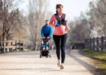 31 hetes terhesen futotta le a maratont az 5 gyerekes anya