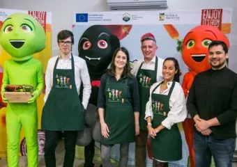 Több mint egy tonna zöldséget és gyümölcsöt kóstoltatott tavaly Frutti és Veggi - 2023-ban is folytatódik az Európai Friss Csapat program