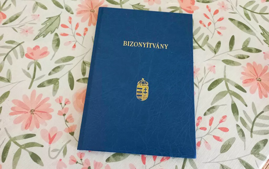 bizonyítvány bizonyítvány