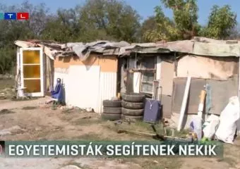 Pécsi egyetemisták építenek otthont a hajléktalan párnak 