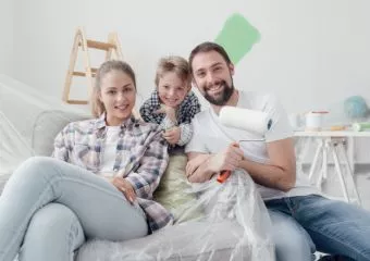 Lakásfestés okosan: mire figyeljünk kisgyermekes családként?