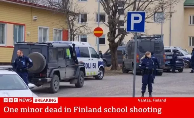 Meghalt egy gyerek az iskolai lövöldözésben Finnországban