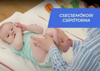 Ezzel a naponta kétszer végzett gyakorlatsorral jól fejleszthető a csecsemők csípőízülete (VIDEÓ)