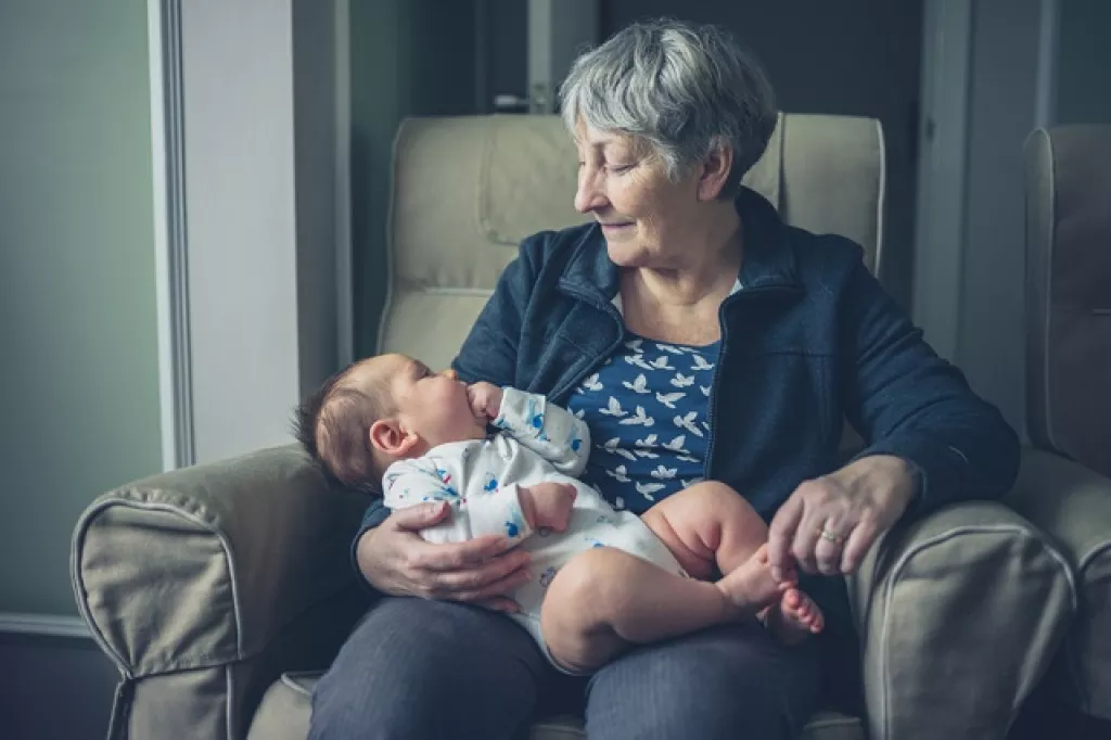 nagymama és unokája nagymama és unokája