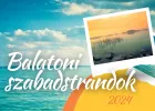 Ingyenes balatoni szabadstrandok 2024-ben