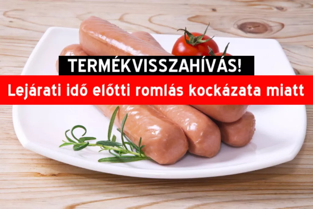 Termékvisszahívás - Alnatura Bio Szárnyas virsli, 390 g